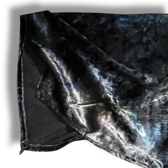 Soft Surroundings Alize Top Crushed Velvet Boxy Lagenlook Half Sleeves Size 2XL - Picture 6 of 8